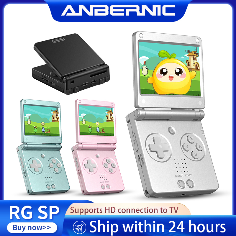 Retro Gaming Device - Anbernic RGSP Flip Retro Handheld Game