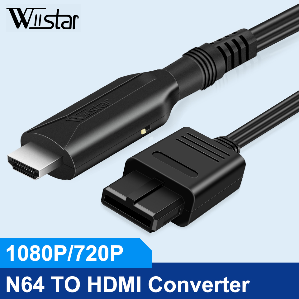 Retro Gaming Cables - N64 to HDMI-compatible cable Converter Adapter,for