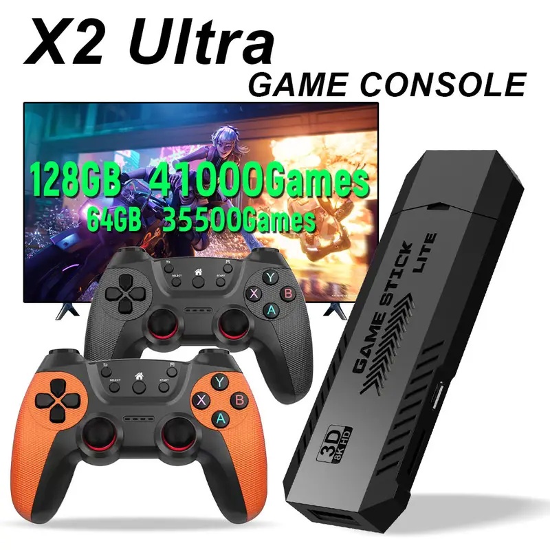 Retro Gaming Device - X2 Ultra Pro Retro Game Stick