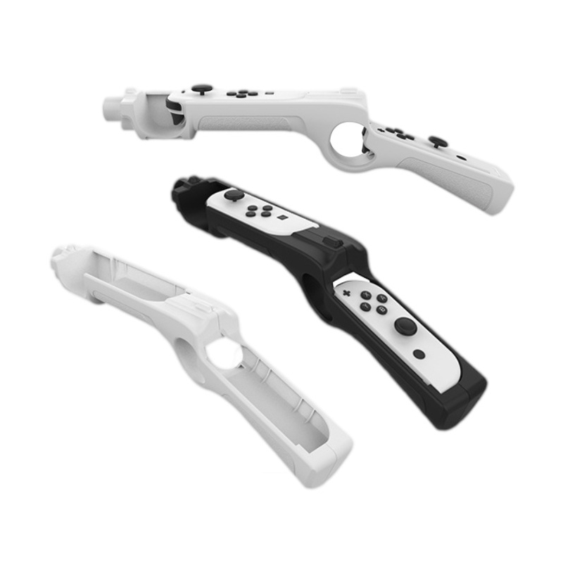 Retro Gaming Console Gun - For Nintendo Switch OLED joycon hooting