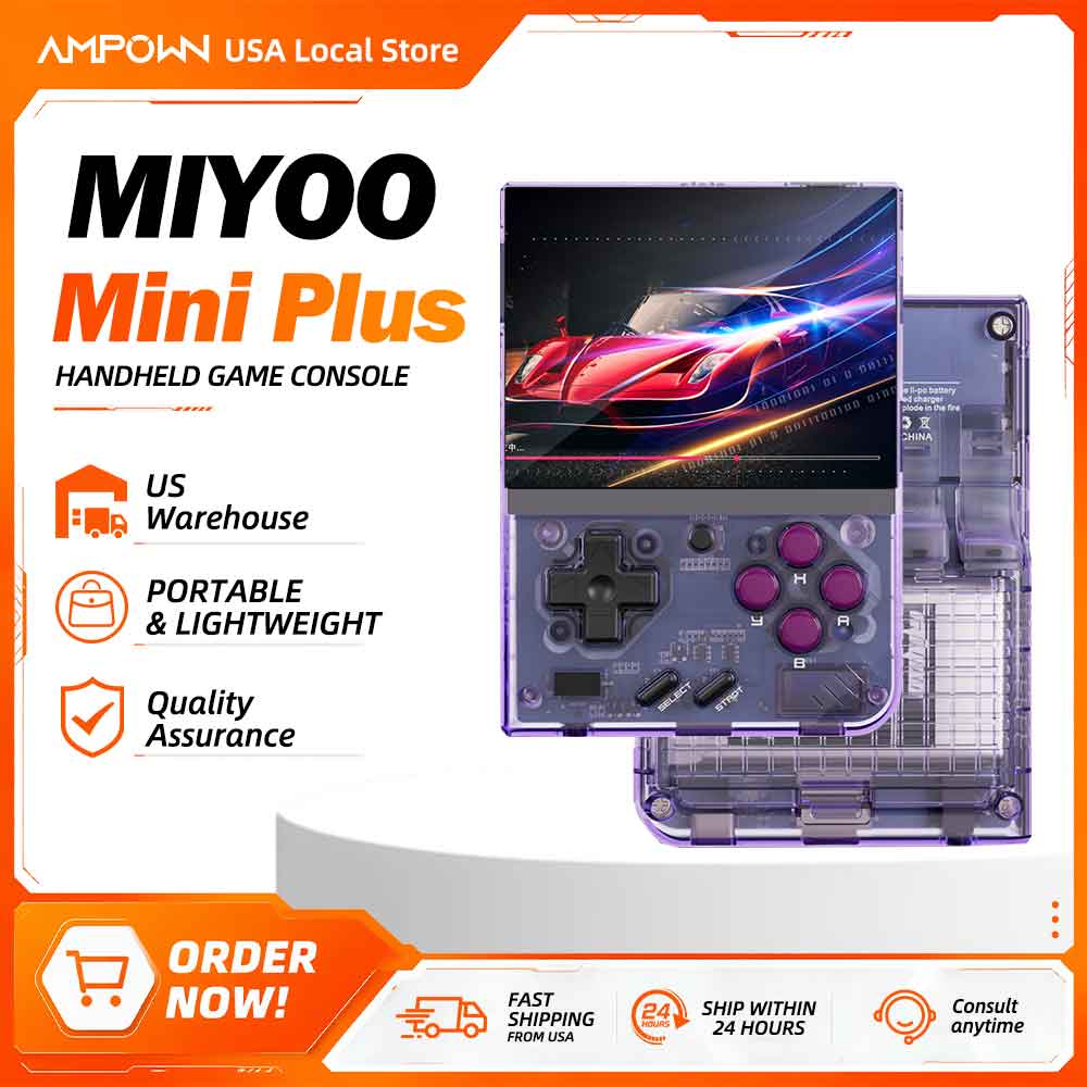 Retro Gaming Device - Miyoo Mini+ Retro Handheld Game Console