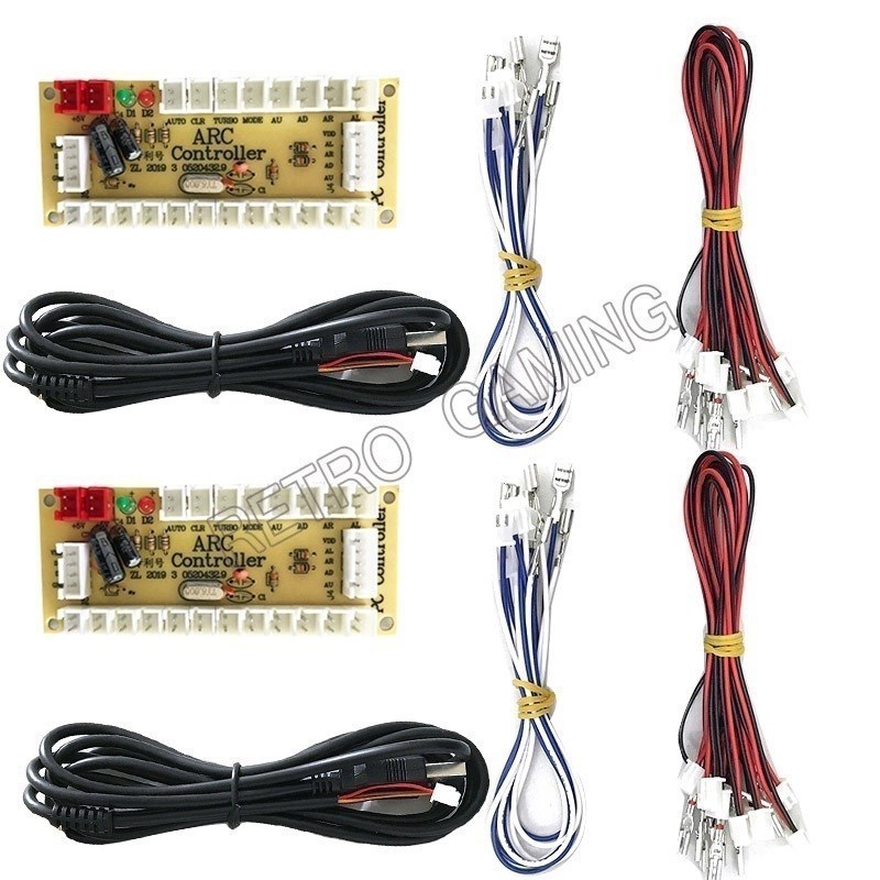 Arcade Button Kit - PC USB Zero Delay Encoder Circuit