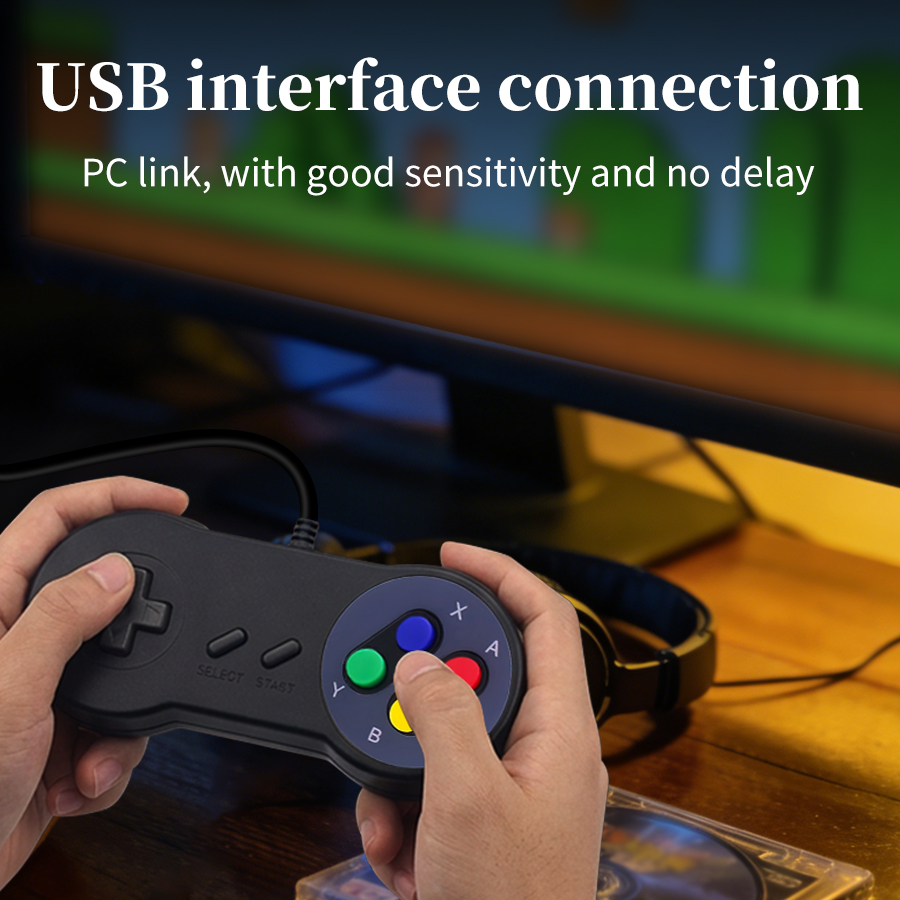 1-2 pcs SNES USB Controller Re - Retro Gaming Raspberry Pi 4 ulasan dan harga