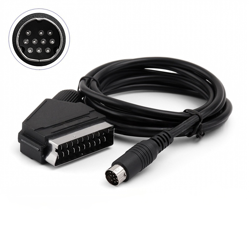 1.8m Scart Cable for Sega Satu - Retro Gaming Cables ulasan dan harga
