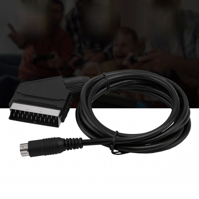 1.8m Scart Cable for Sega Satu - Retro Gaming Cables ulasan dan harga