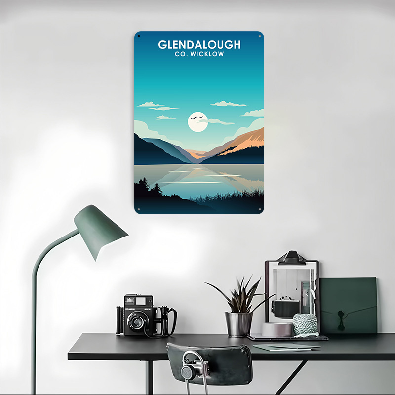 Glendalough Ireland Printed Po - Retro Gaming Ireland ulasan dan harga