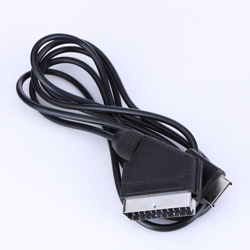 2m RGB Scart Cable for Sony PS - Retro Gaming Cables ulasan dan harga
