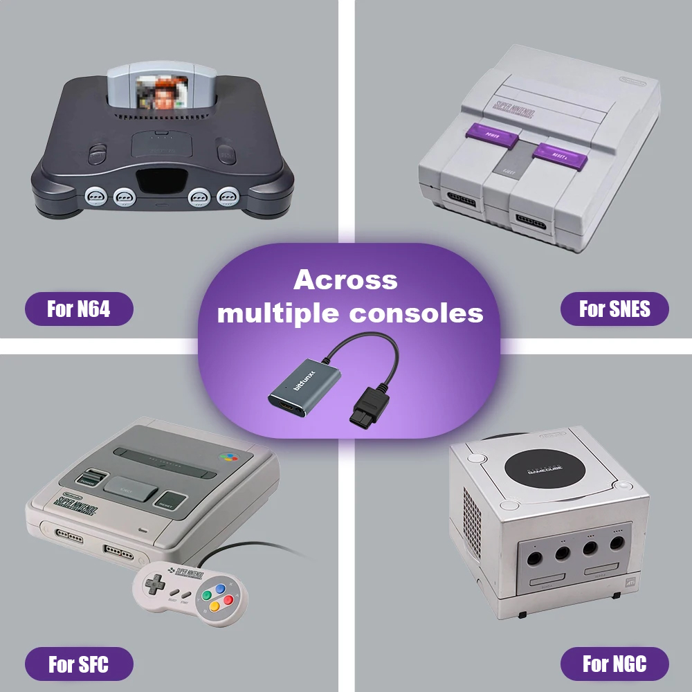 Bitfunx 720P Svideo / AV To HD - Retro Gaming Device ulasan dan harga