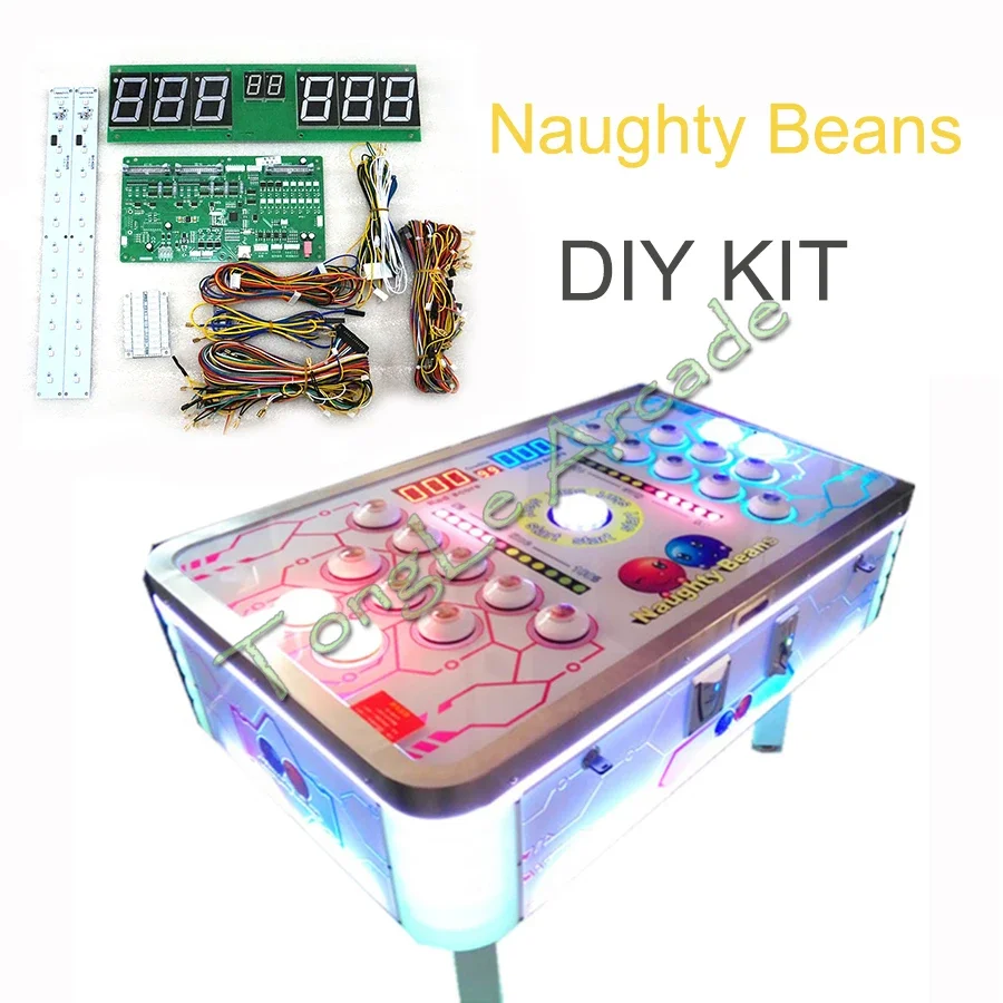 Naughty Beans DIY kit, Coin op - Arcade Button Kit ulasan dan harga