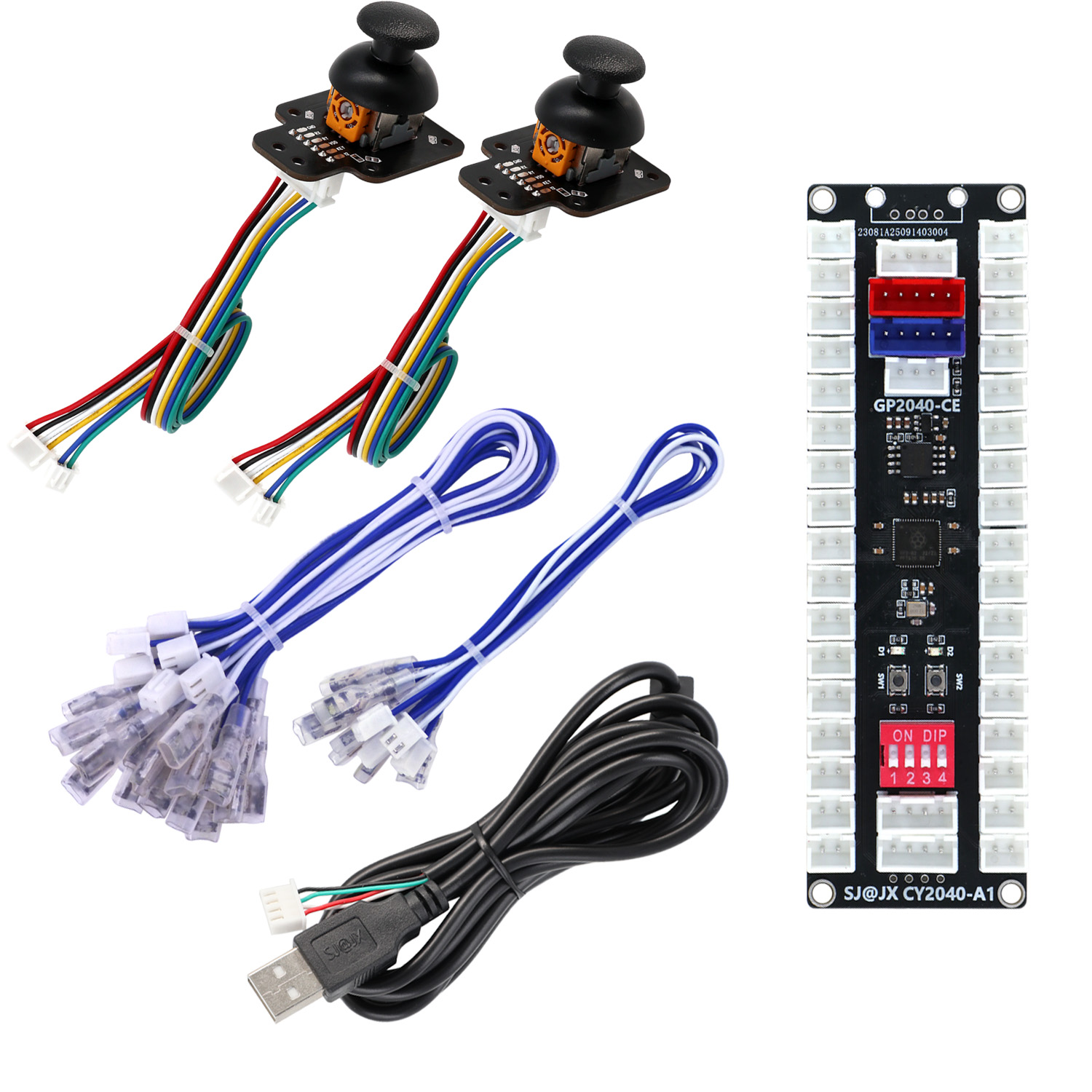 SJ@JX Arcade Controller Joysti - Arcade Button Kit ulasan dan harga