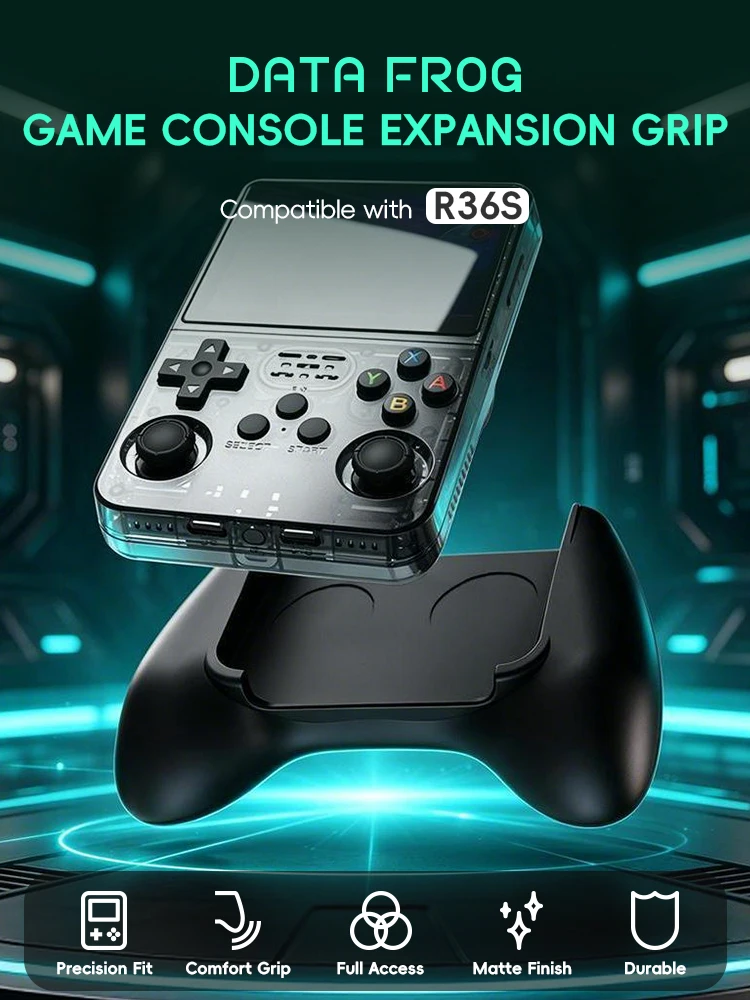 Data Frog R36S Game Grip Ergon - Retro Gaming Console Handheld ulasan dan harga
