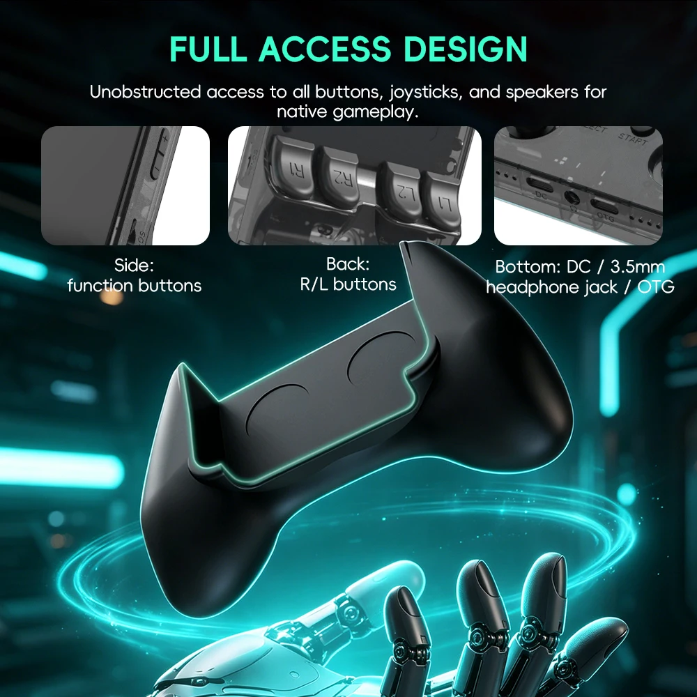 Data Frog R36S Game Grip Ergon - Retro Gaming Console Handheld ulasan dan harga
