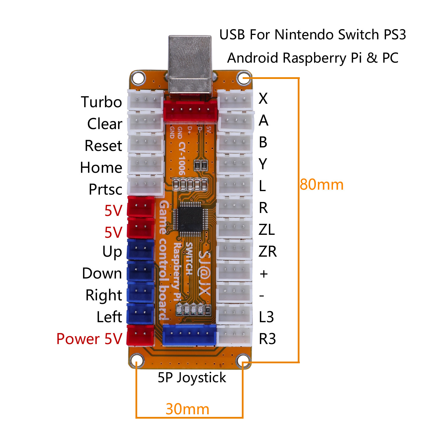 SJ@JX Arcade Game LED Controll - Arcade Button Kit ulasan dan harga