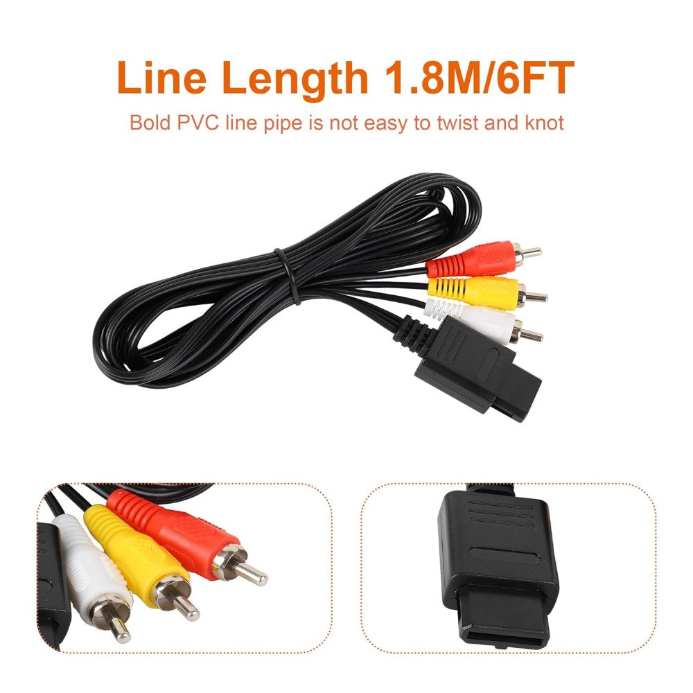 N64/Gamecube/SNES/SFC High Qua - Retro Gaming Cables ulasan dan harga