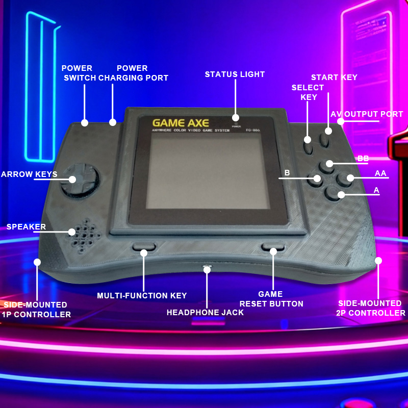 PFT Elite 4-Inch Handheld Arca - Retro Gaming Console Handheld ulasan dan harga