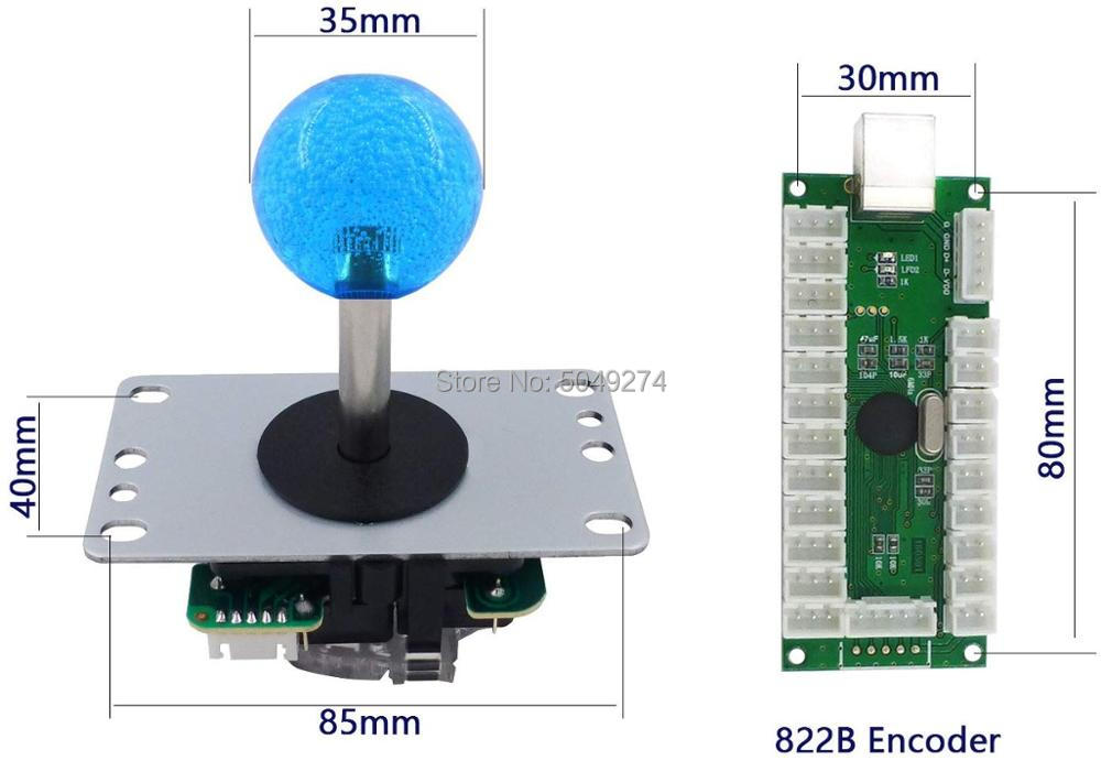 Arcade DIY Kit Hitbox Arcade U - Arcade Button Kit ulasan dan harga