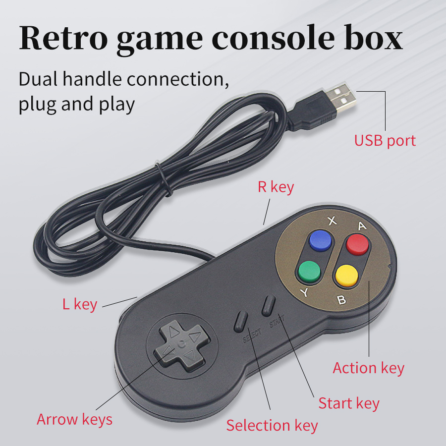 USB Gamepad Gaming Joystick Re - Retro Gaming Raspberry Pi 4 ulasan dan harga