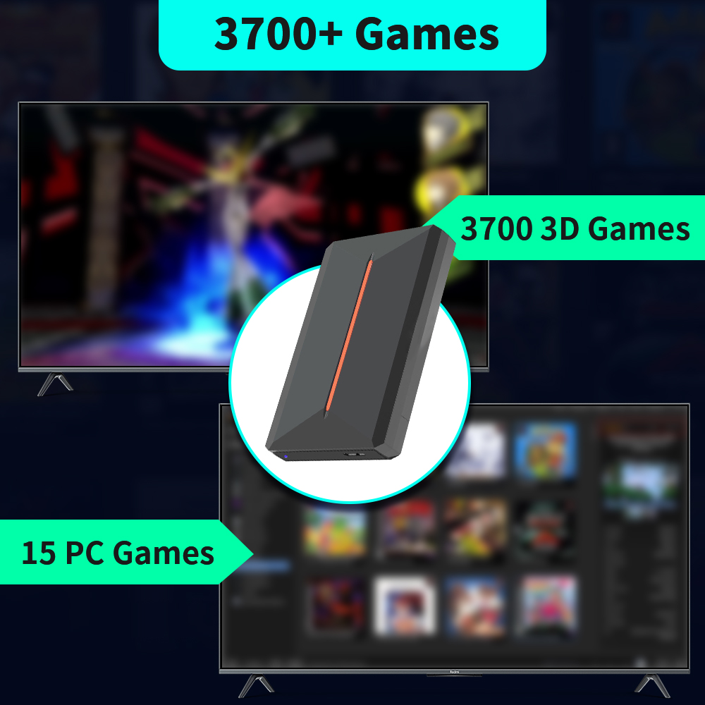 Launchbox OS 500GB Portable Ga - Retro Gaming Device ulasan dan harga