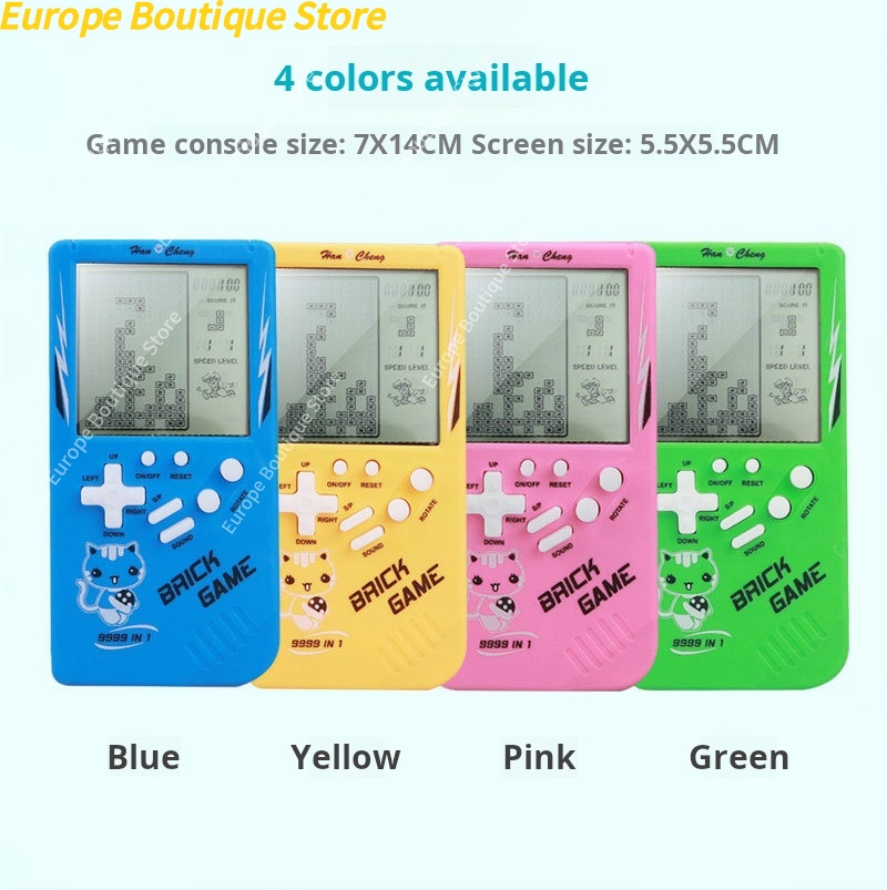 Large Screen Kids Handheld Gam - Retro Gaming Console Handheld ulasan dan harga