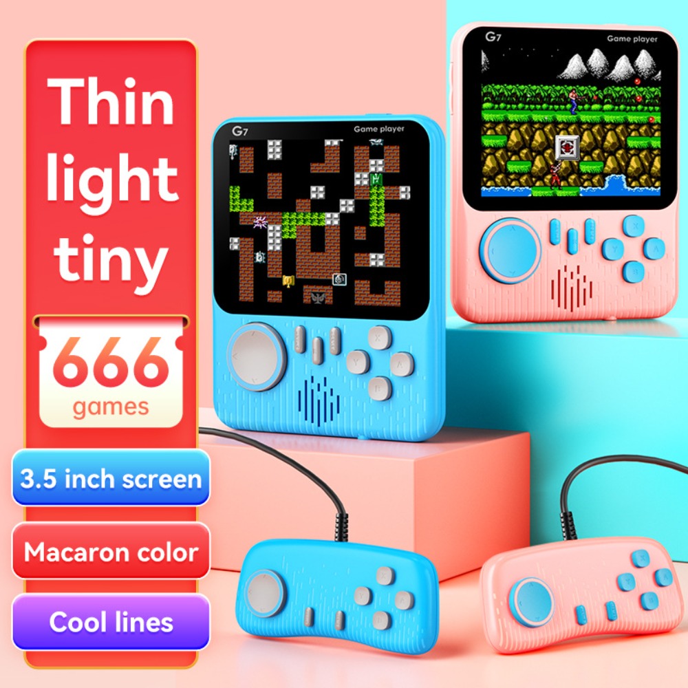 G7 Retro Handheld Game Console - Retro Gaming Cables ulasan dan harga