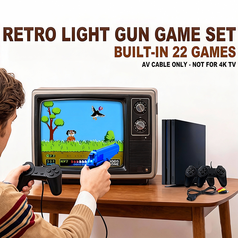 PS 4 Style Gaming Console Set  - Retro Gaming Console Gun ulasan dan harga