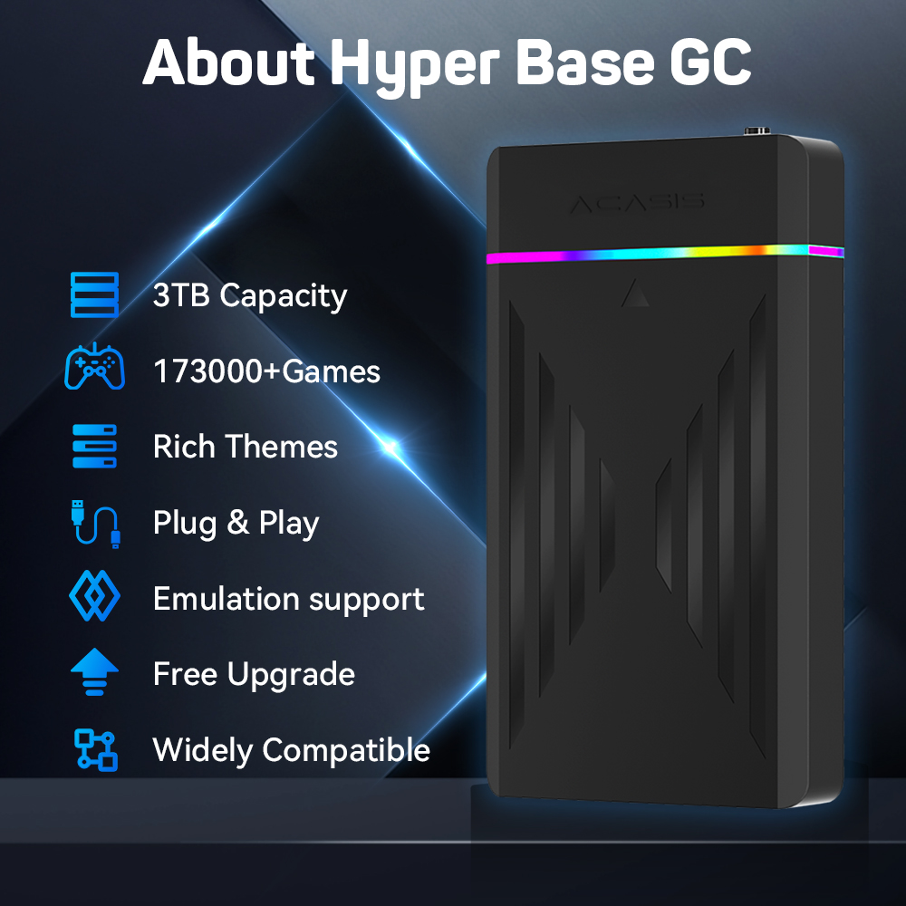 3TB Portable Gaming HDD Launch - Retro Gaming Device ulasan dan harga