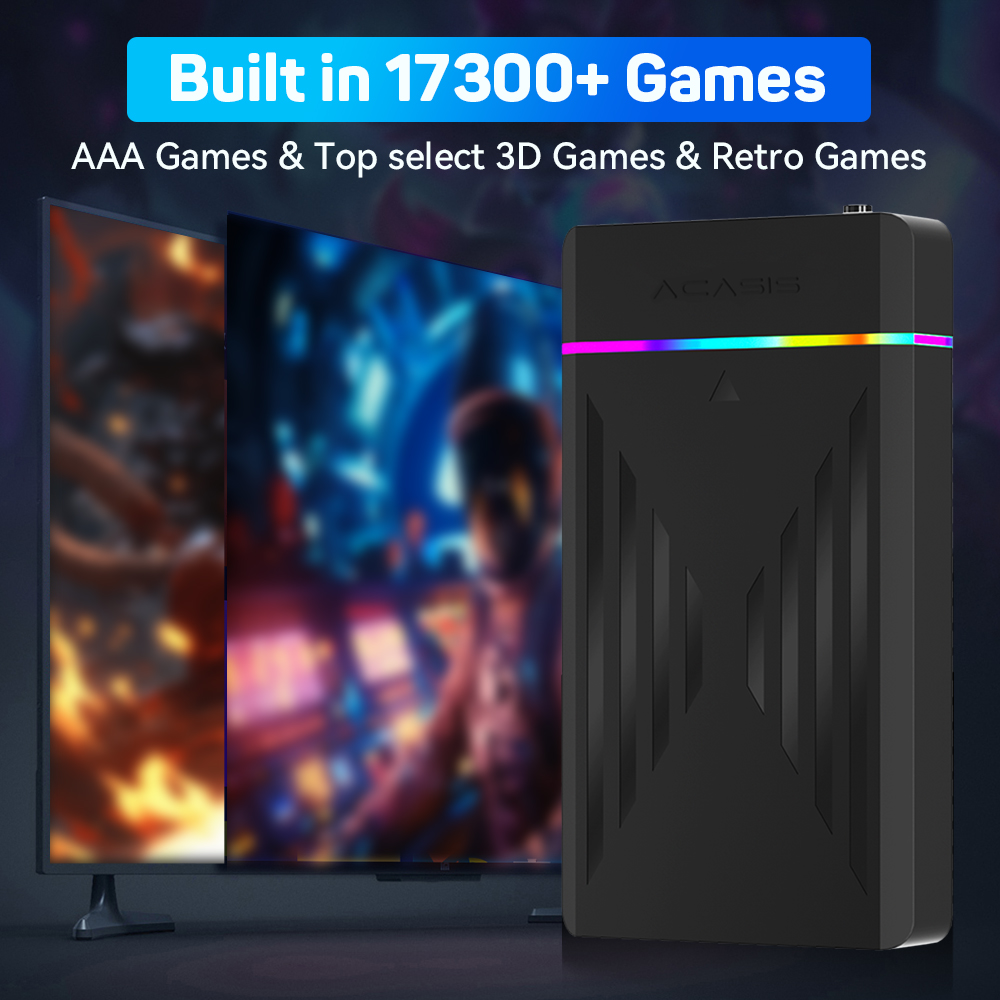 3TB Portable Gaming HDD Launch - Retro Gaming Device ulasan dan harga